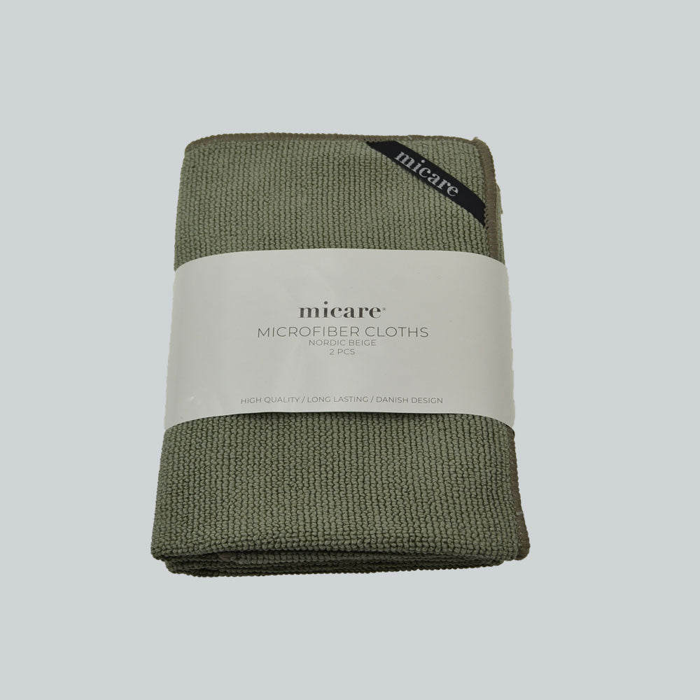 micare Microfiber cloth | 35 × 35 cm (2 pieces) – Fashion Green