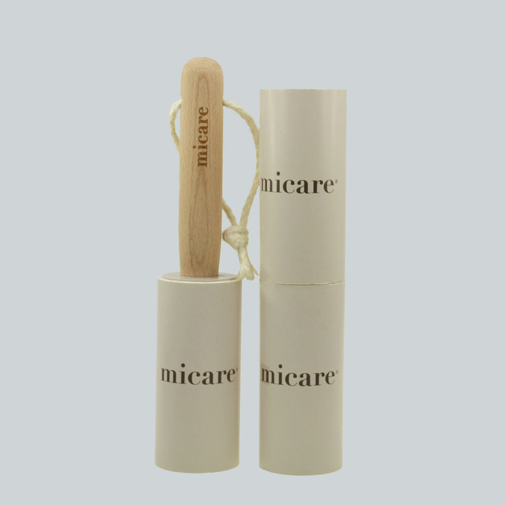 micare LINT ROLLER IN WOOD | 3 ROLLS – product image 1