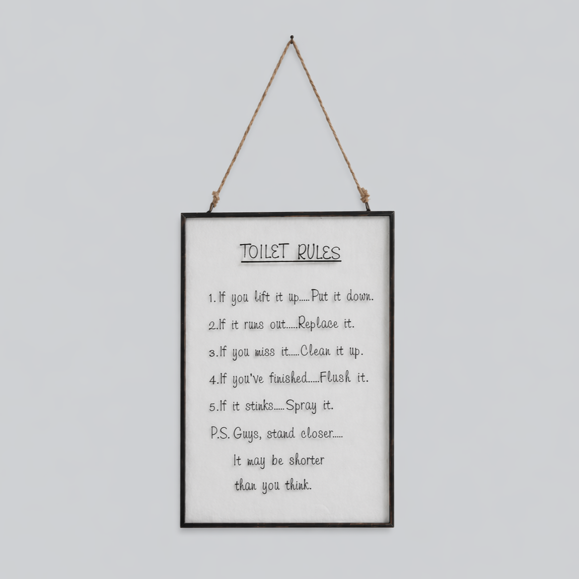 micare TOILET RULES – product image 1