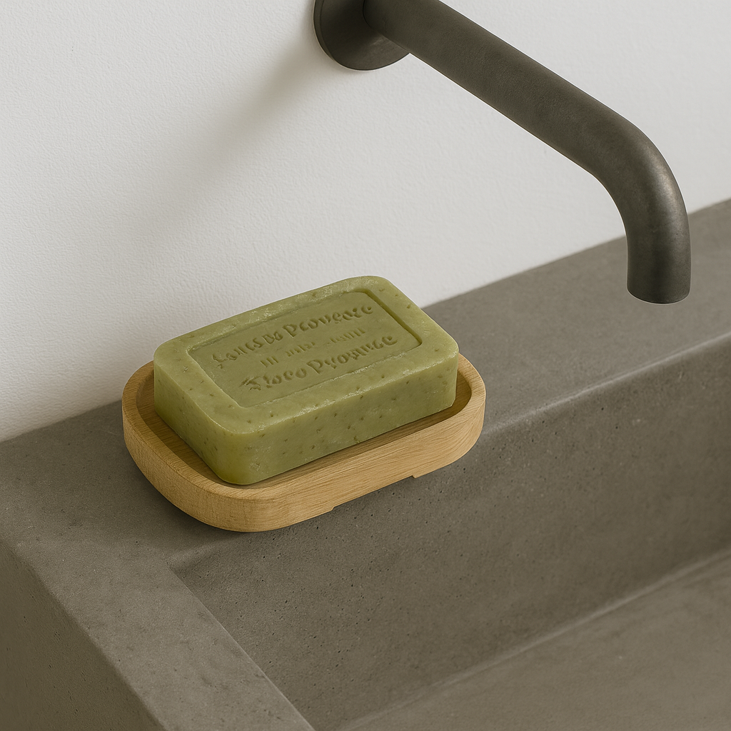 micare Soap Dish in untreated wood – product image 4