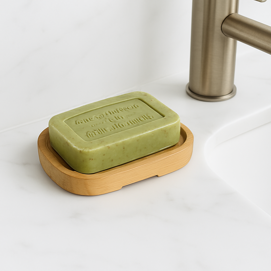 micare Soap Dish in untreated wood – product image 5